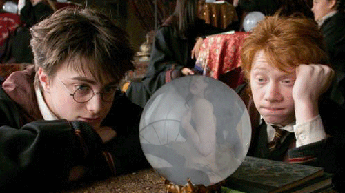 哈利和小伙伴拿水晶球看羞羞的事